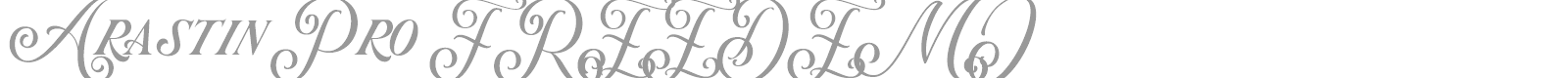 Arastin Pro font preview